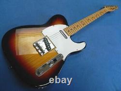 2012 Fender Japan TL-71 Tele/Telecaster Ash 3 Tone Sunburst & new hard case