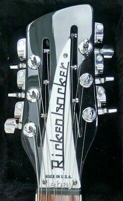 2020 Rickenbacker 360/12 Jetglo Black 12 String Electric Guitar 360 Right-Handed