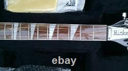 2020 Rickenbacker 360/12 Jetglo Black 12 String Electric Guitar 360 Right-Handed