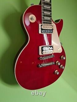 2021 Gibson Les Paul Classic Translucent Cherry Electric Guitar