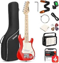 30 Kids Electric Guitar And Amp With Gig Bag Tuner Picks Strap