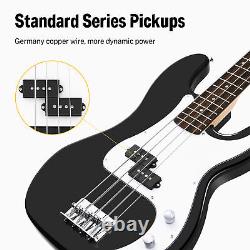 34 Bass Guitar 4 String 4/4 Full Size Poplar Guitars Electric