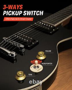 39 LP Electric Guitar Bundle Kit 3 Way Humbucker Pickup Switch