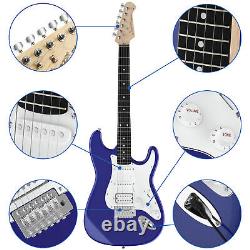 39 ST Electric Guitar And Amp 4/4 Guitars Electric Poplar + Bag