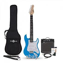 3/4 LA Electric Guitar + Amp Pack Blue