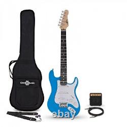 3/4 LA Electric Guitar + Miniamp Blue