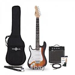 3/4 LA Left Handed Electric Guitar + Amp Pack Sunburst