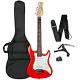 3rd Avenue Electric Guitar 3/4 Size with Bag, Strap, Capo and Picks