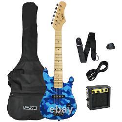 3rd Avenue Junior Kids Electric Guitar Pack with Amp, Cable, Gig Bag and Strap