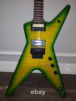 43 Electric Guitar Dime Bag Maple Top Green Hardware Glossy Finish Hot Custom