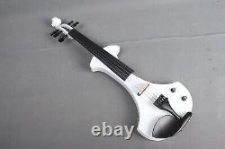 5 string Electric violin kit Solid wood Body with Ebony fittings, Free case, bow