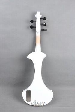 5 string Electric violin kit Solid wood Body with Ebony fittings, Free case, bow