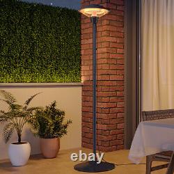 650-3000W Electric Infrared Heater Garden Warmer Freestanding Outdoor Heating