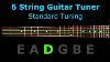 6 String Guitar Tuner Standard Tuning