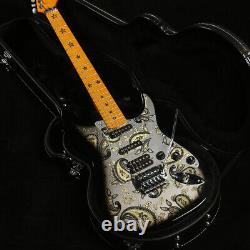 6 String ST Style Electric Guitar Solid Basswood Body Same Pattern Pickguard 22F
