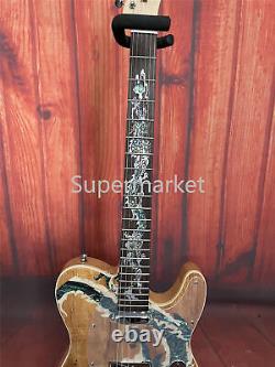 6 String TL Electric Guitar Special Inlay Maple Neck Solid Body Fast Shipping