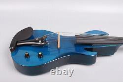 7 String Electric Violin 4/4 Solid wood body Ebony Fittings Fingerboard No frets