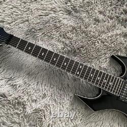 7-Strings Black Warlock Extreme Electric Guitar Solid FR Bridge Black Hardware