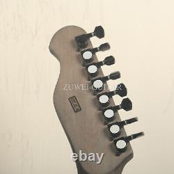 8 Strings TL Electric Guitar Black Hardware Unbranded Polish Body Safe Shipping