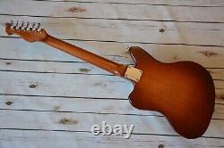 AM guitars 24 offset electric guitar. ASH Mahogany Maple Handwound P90's