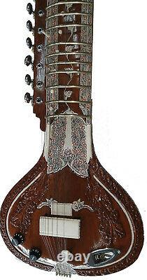 Acoustic Electric India Fusion Sitar Designed To Withstand 20-string Tension