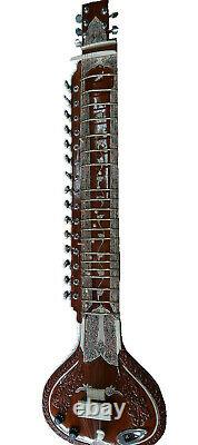 Acoustic Electric India Fusion Sitar Designed To Withstand 20-string Tension