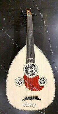 Acoustic / Electric Turkish Oud Musical String Instrument Ud Aoud Handmade Wood