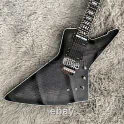 Active E-1 FR S Trans Black Burst Electric Guitar Jake Pitts Flamed Maple Top