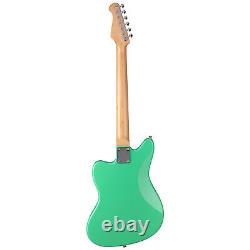 Antiquity AQJZ Electric Guitar, Surf Green