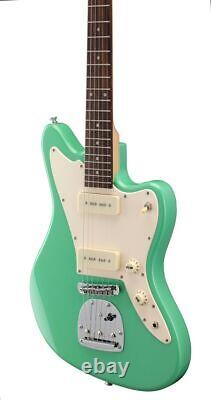 Antiquity AQJZ Electric Guitar, Surf Green