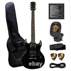 Artist AG1 Black Electric Guitar with Accessories