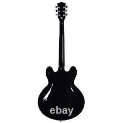 Artist Black58 Semi-Hollow Electric Guitar with Humbucker Pickups