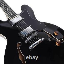 Artist Black58 Semi-Hollow Electric Guitar with Humbucker Pickups