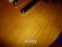 Awesome Revelation Blues Line Rlp Parisienne Amber Flame Aaa, Electric Guitar