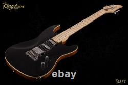 B-STOCK Kingdom SLVT Satin Black Electric Guitar EX SHOWROOM Super Strat ONE OFF