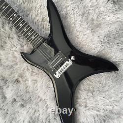 Balck Gloss Paint Electric Guitar Rosewood Fingerboard Basswood Body 6 String
