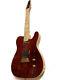 Beautiful Curly Maple Top 6 String Concert Tele Style Electric Guitar