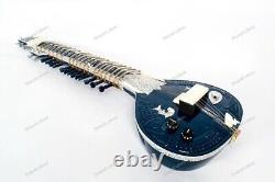 Best Quality String Electric Travel Sitar Hand Painted Tun Wood Indian Musical