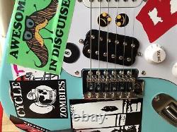 Billie Joe Armstrong'Blue' replica guitar Green Day