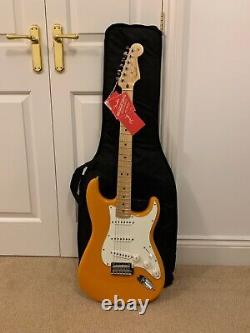 Brand New Fender Player Stratocaster Capri Orange Maple Fingerboard