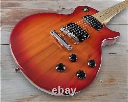 Brand New Rain Les Paul Cherry electric guitar, single cut away x 2 Humbuckers