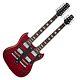 Brooklyn Double Neck Guitar by Gear4music