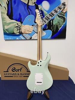 CORT G110 CGN Double Cut Electric Guitar Finished in Caribbean Green