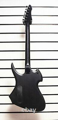 Chase H400GBK Elecctric Guitar Solid Body Gothic Black Heavy Metal Humbucker Z00