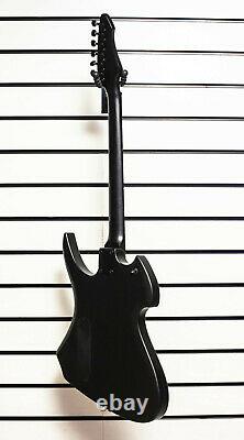 Chase H400GBK Elecctric Guitar Solid Body Gothic Black Heavy Metal Humbucker Z00