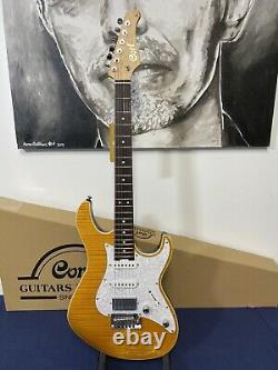 Cort G280 S AM Select Series Electric Guitar in Translucent Amber