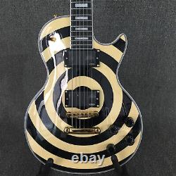 Custom 6 String Electric Guitar 2EMG Pickups Gold Hardware Mahogany Body&Neck