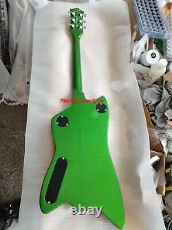 Custom 6 Strings G6199B Billy Bo Jupiter Green Thunderbird Electric Guitar Bass