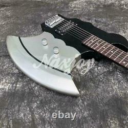 Custom Axe shape 6-string Electric Guitar factory Solid Wood 2021 Free Shipping