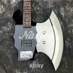 Custom Axe shape 6-string Electric Guitar factory Solid Wood 2021 Free Shipping
